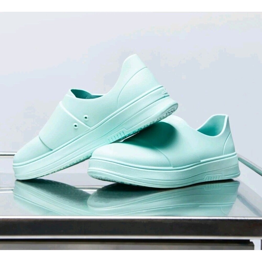Gales+ PPE Extra lightweight Durable Clog Nursing Shoe Wmn Sz 8 Men Sz 6 Teal